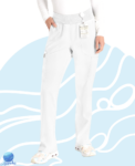 Pantalon dama dickies dk005 blanco-frontal