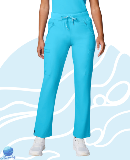 Pantalón clásico para dama de corte recto que combina elegancia y confort. Diseñado con una cintura suave ajustable para brindar comodidad.